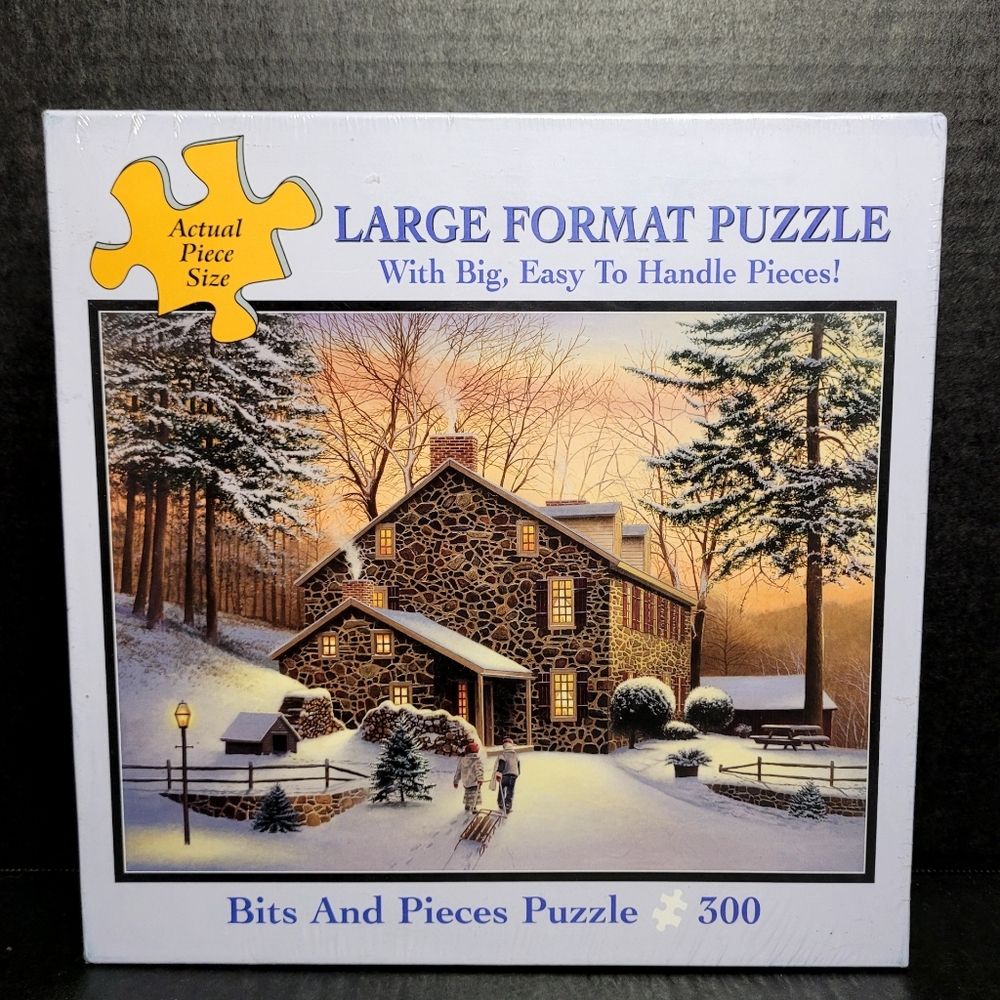 Bits And Pieces Puzzle County House 300 Pieces